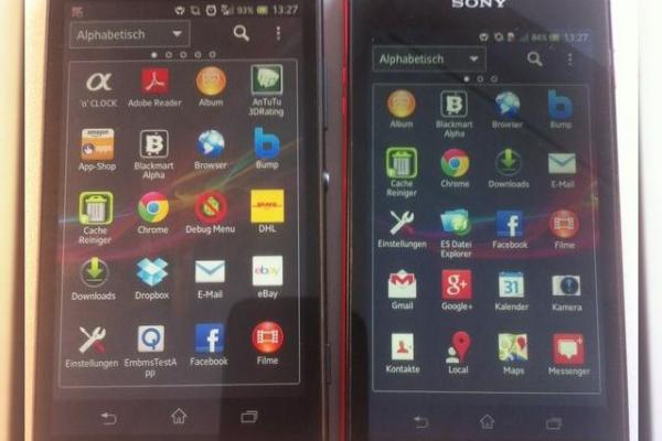 Sony Xperia SP surprins În noi imagini hands on, comparație cu Xperia V