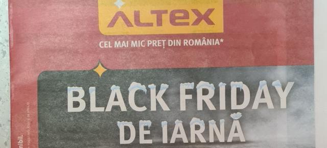 Avem catalogul Altex cu oferte pentru Black Friday de iarnă 2022; Iată câteva produse atractive