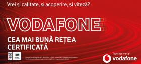 De ce Vodafone a fost certificată "Cea mai bună reţea mobilă din România" prin criteriul „Best In Test” de la umlaut