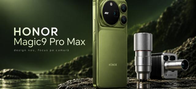 HONOR Magic9 Pro Max apare oficial: modul foto nou, periscop de 200 MP și lansare pe 28 septembrie