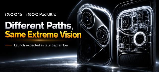 iQOO Pad Ultra este oficială: tableta compactă de gaming vine la final de septembrie alături de iQOO 16