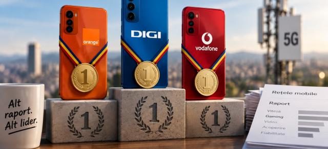 Trei operatori, trei locuri întâi: cum au ajuns Orange, Vodafone și DIGI să fie toate „cele mai bune”