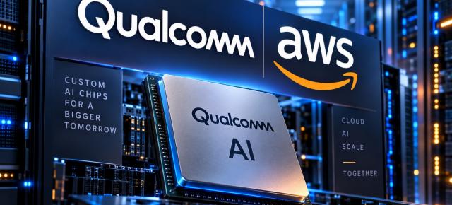 Qualcomm trece de la Snapdragon la infrastructură AI pentru Amazon AWS – noile cipuri custom vor fi optimizate pentru inferență în centrele de date