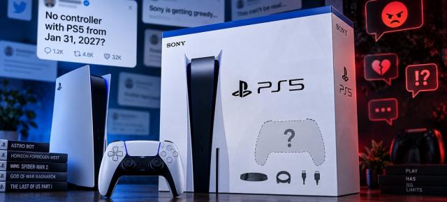 Sony NU va scoate controllerul DualSense din cutia PS5; Cum a ajuns o glumă virală să fie tratată drept știre?