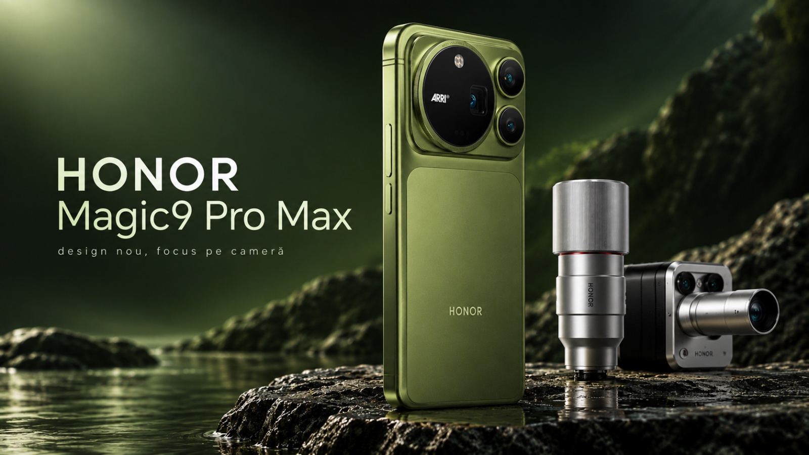 HONOR Magic9 Pro Max apare oficial: modul foto nou, periscop de 200 MP și lansare pe 28 septembrie