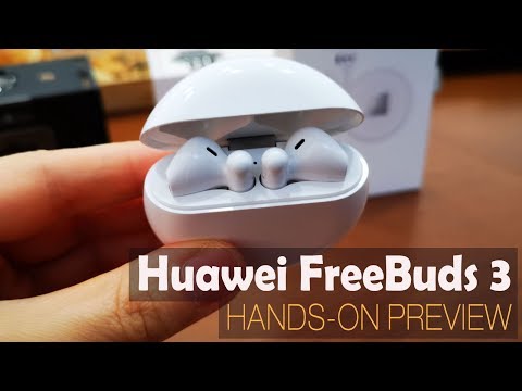Huawei FreeBuds 3 Hands-On Preview în Română