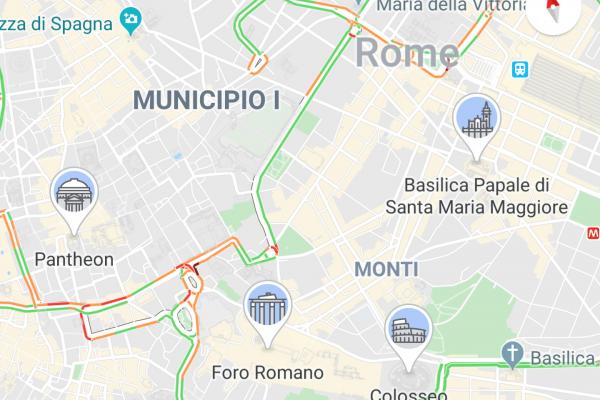 Capturi de ecran noua aplicație Google Maps