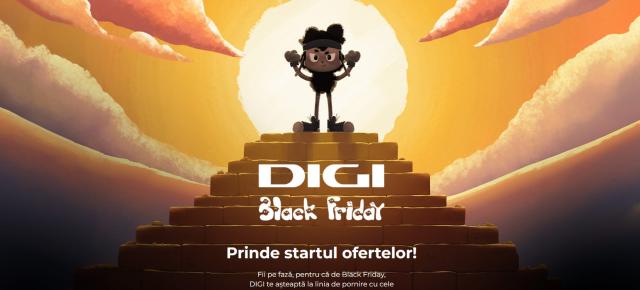 DIGI se pregătește de Black Friday și promite cele mai sprintene oferte; Startul se dă în 10 zile