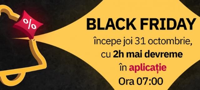 Altex începe teasing-ul pentru campania Black Friday 2024 cu startul programat pe 31 octombrie; Avem detalii despre reducerile pregătite