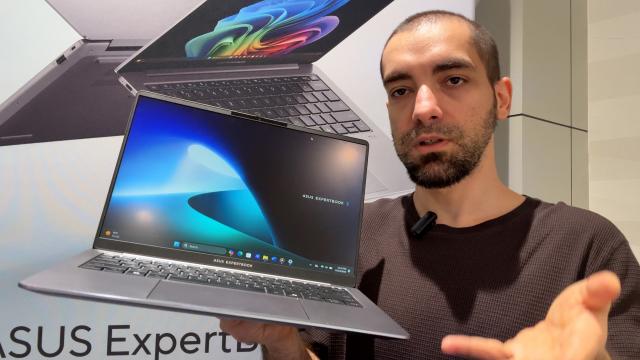 <b>ASUS lansează în România ExpertBook P5 cu protecție anti-mucegai, pentru corporatişti (cu o reducere de 9%)</b>În general, lansările de laptopuri tind să fie plictisitoare dacă se insistă prea mult pe AI. ASUS a ştiut să facă lansarea de pe 23 octombrie 2024 interesantă, ea marcând sosirea laptopului ASUS ExpertBook P5 la noi. Are şi preţ special, cu reducere de 9