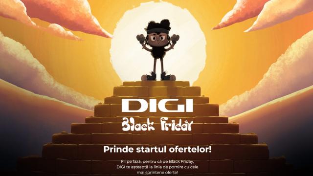 <b>DIGI se pregătește de Black Friday și promite cele mai sprintene oferte; Startul se dă în 10 zile</b>Prin intermediul celor de la BF.ro aflăm în această dimineață detalii despre planurile DIGI pentru campania Black Friday din acest an, un eveniment care începe peste 10 zile, o numărătoare inversă fiind demarată pe site-ul operatorului 