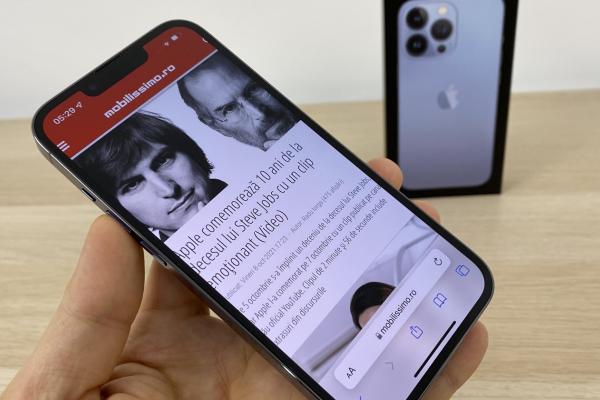 Apple iPhone 13 Pro: Display satisfăcător în toate privinţele în afară de breton