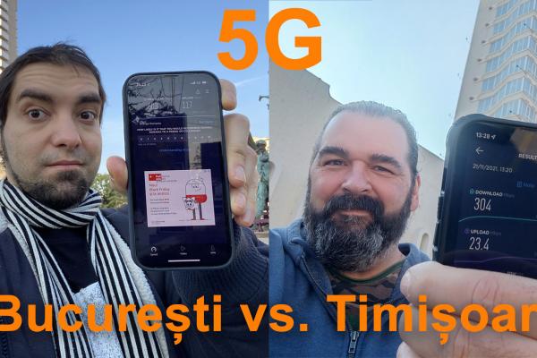 Bucureşti versus Timişoara: care e Capitala 5G-ului la Orange România?