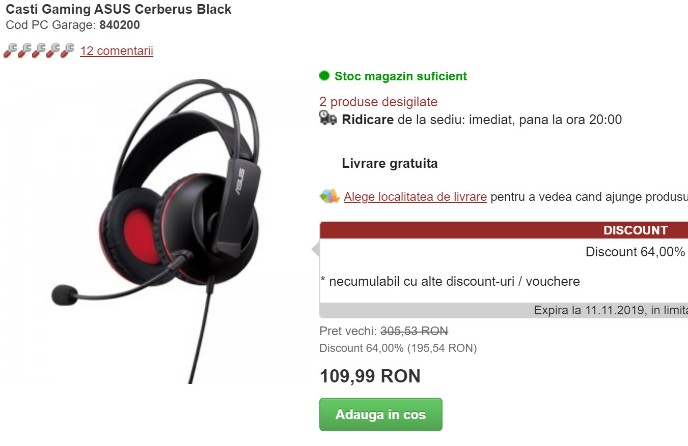 Black Friday 2019, Live Blogging Mobilissimo.ro; Reduceri și oferte eMAG, PC Garage, evoMAG, Cel.ro, Altex și alții.. - imaginea 18