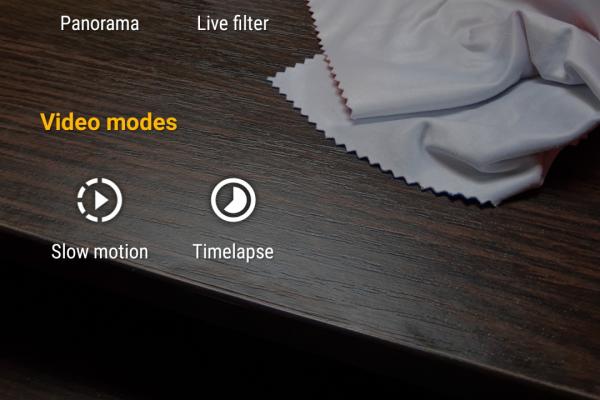 Interfață grafică camera One Action (capturi de ecran)