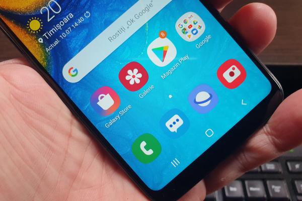 Samsung Galaxy A20e: OS, UI, aplicaţii cu un One UI deja clasic