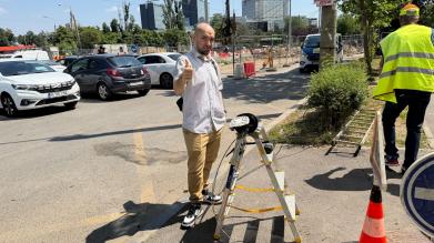 Am fost pe şantier ca să văd ce se întâmplă când are loc un incident de fibră optică; Interviuri cu oficiali Orange (Video)