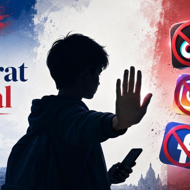 Franța interzice accesul copiilor sub 15 ani pe rețele sociale şi telefoane în licee