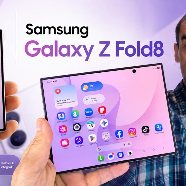 Samsung Galaxy Z Fold8 review: telefon pliabil comod, inovație de design
