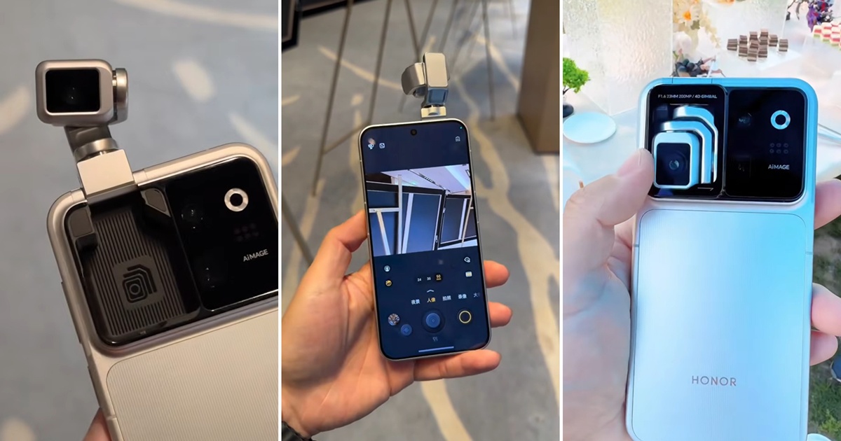 HONOR Robot Phone apare în clipuri hands-on deja! Iată cum se prezintă!