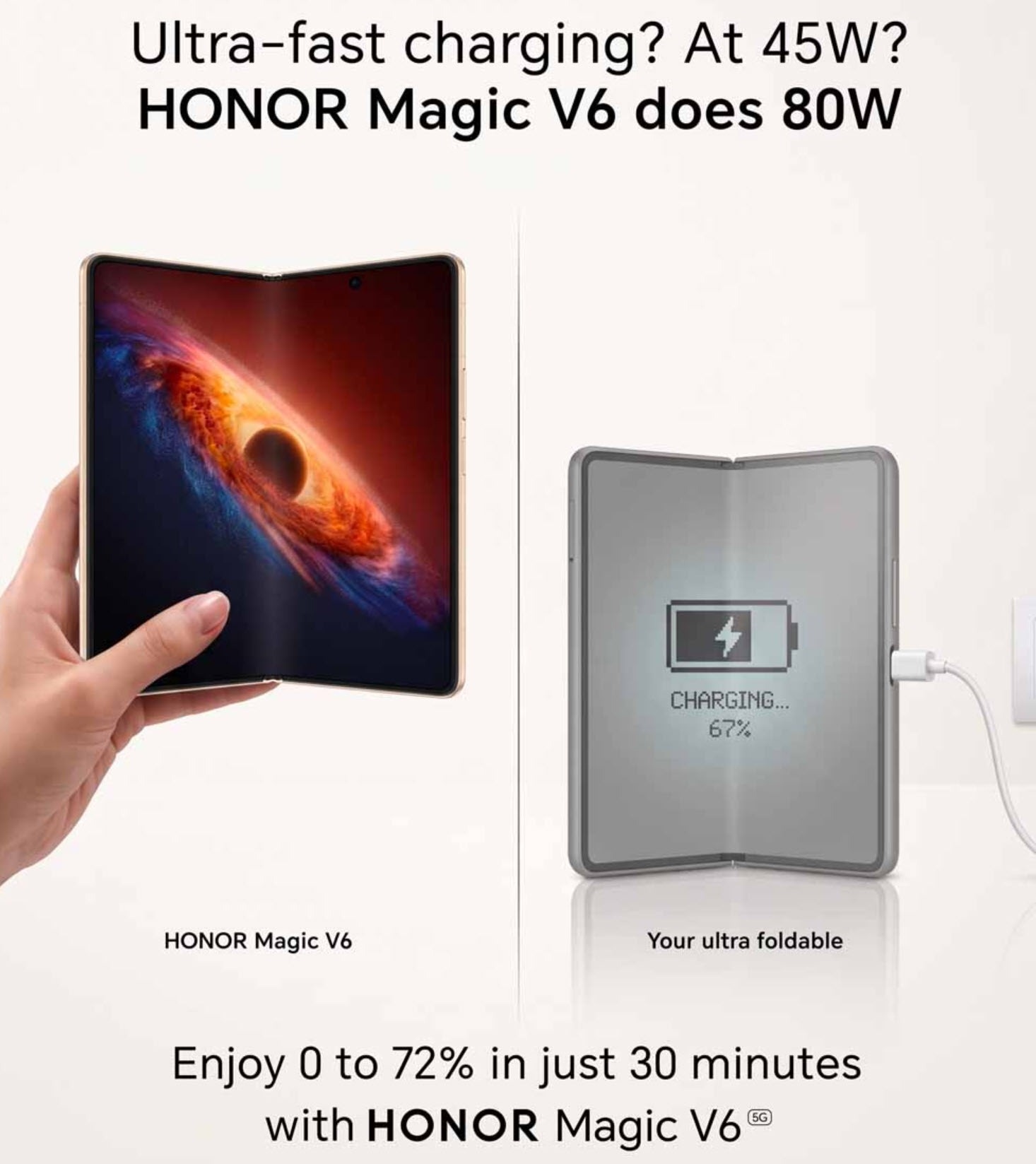 HONOR Magic V6 vs Galaxy Z Fold8 (galerie)