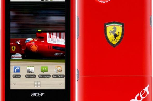 Smartphone sau monopost de Formula 1? Acer Liquid E Ferrari, un terminal Android 2.1 atractiv: acer_liquid_e_ferrari_01.jpg
