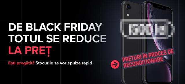 Flip.ro se pregătește de Black Friday cu reduceri mari, garanție extinsă și iPhone-uri de la doar 99 de lei! 