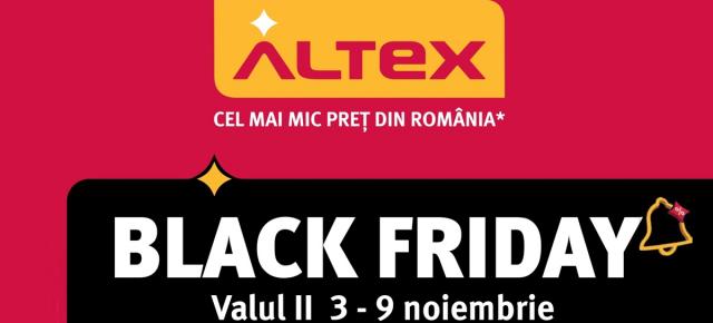 Noi produse în oferta ALTEX de Black Friday! Catalogul pentru valul 2 (3-9 noiembrie) este aici!