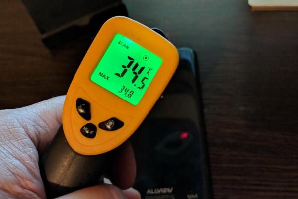 Test termic Allview X4 Soul Infinity Plus