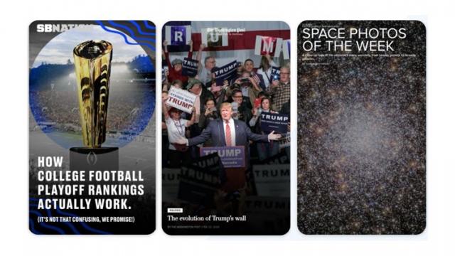 <b>Google transformă știrile în "AMP Stories", precum Stories de pe Instagram şi le afişează animate în Google Search Mobile</b>În cazul în care sunteți deja utilizator de Snapchat și Instagram, atunci știți cu siguranță și ce sunt acele stories pe care le tot vedeți postate continuu pe rețelele de socializare. Au ajuns chiar și pe Facebook de o bună vreme, iar acum Google