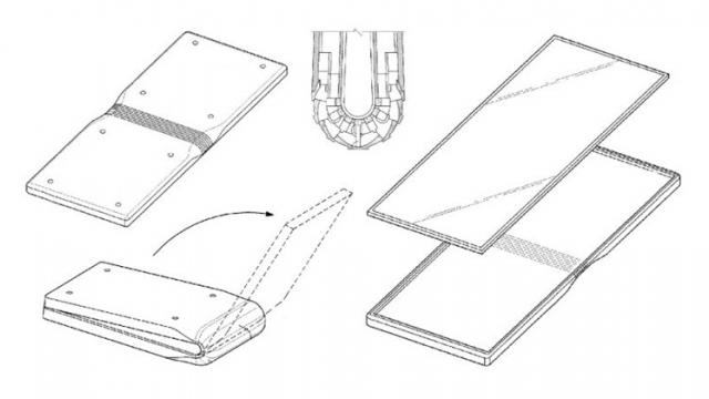 <b>Samsung brevetează încă un smartphone pliabil, care plusează la rezistenţa zonei de flexiune</b>Continuă să poposească și brevetele pentru smartphone-uril pliabile, compania ce bifează astăzi un nou patent fiind chiar Samsung. Vedem în aplicația de față un smartphone pliabil care se remarcă prin capabilitățile sale deosebite în materie