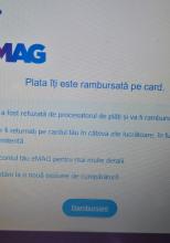 ATENȚIE! Rambursare falsă în numele eMAG: un email aparent banal trimite către o pagină care imită magazinul
