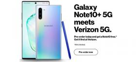 Samsung Galaxy Note 10+ 5G vine cu un Galaxy Note 10 cadou la un operator din SUA