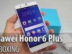 Huawei Honor 6 Plus Unboxing: phablet cu cameră duală, spate din sticlă şi cutie discretă (Video)