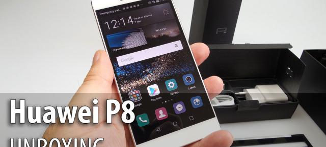 Huawei P8 unboxing: una dintre cele mai elegante cutii a poposit la Mobilissimo, cu un flagship interesant la interior (Video)