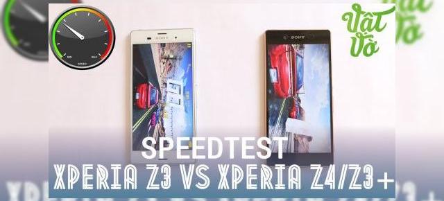 Sony Xperia Z3 se duelează cu Xperia Z4 în cadrul unui test de viteză; cine câștigă înfruntarea?