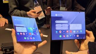 Am pus mâna pe Samsung Galaxy Z Trifold la CES 2026 din Las Vegas; Două plieri, un ecran de 10 inch și un mecanism care nu iartă neatenția