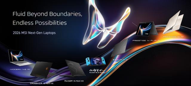 CES 2026: MSI vine în Las Vegas cu „artileria grea” pentru gameri și profesioniști în zona de laptop-uri, avem primul model cu 300W TDP