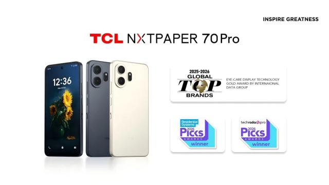 <b>Tehnologia NXTPAPER din nou în lumina reflectoarelor; TCL 70 Pro premiat cu Gold Award la CES 2026</b>TCL NXTPAPER 70 Pro este unul dintre numeroasele produse pe care TCL le-a anunțat la CES 2026, un smartphone care se remarcă prin ecranul său și tehnologiile de protejare a privirii. Astăzi aflăm că terminalul a fost premiat 