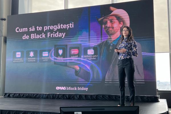 eMAG Black Friday 2024 începe pe 8 noiembrie, dimineața, cu peste 1.5 milioane de oferte! Genius cu discount, până la 40 de rate fără dobândă