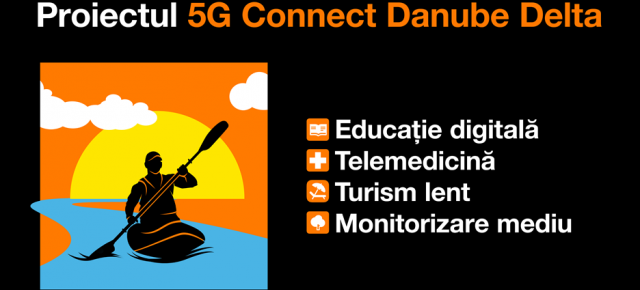 Rețeaua Orange 5G ajunge la comunitățile din Delta Dunării grație unui proiect cu finanțare europeană