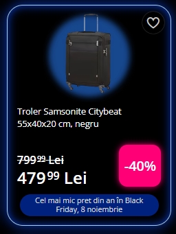 Black Friday 2024, Live Blogging Mobilissimo; Reduceri și cataloage eMAG, PC Garage, Fashion Days, evoMAG.ro, Flanco... - imaginea 114