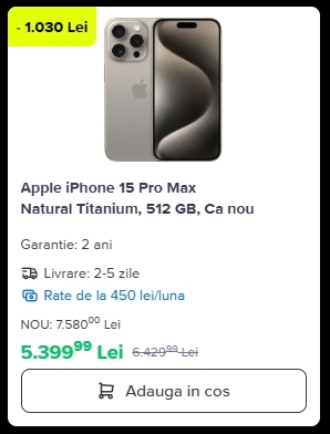 Black Friday 2024, Live Blogging Mobilissimo; Reduceri și cataloage eMAG, PC Garage, Fashion Days, evoMAG.ro, Flanco... - imaginea 136