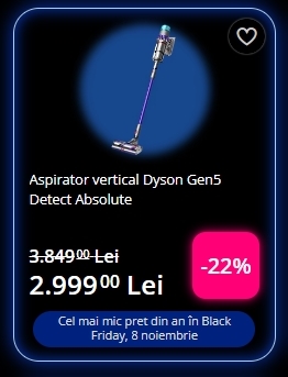 Black Friday 2024, Live Blogging Mobilissimo; Reduceri și cataloage eMAG, PC Garage, Fashion Days, evoMAG.ro, Flanco... - imaginea 154