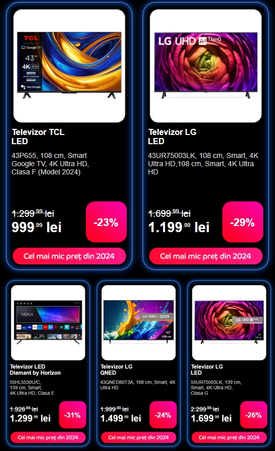 Black Friday 2024, Live Blogging Mobilissimo; Reduceri și cataloage eMAG, PC Garage, Fashion Days, evoMAG.ro, Flanco... - imaginea 251