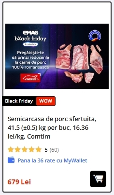 Black Friday 2024, Live Blogging Mobilissimo; Reduceri și cataloage eMAG, PC Garage, Fashion Days, evoMAG.ro, Flanco... - imaginea 414