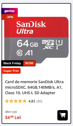 Black Friday 2024, Live Blogging Mobilissimo; Reduceri și cataloage eMAG, PC Garage, Fashion Days, evoMAG.ro, Flanco... - imaginea 495