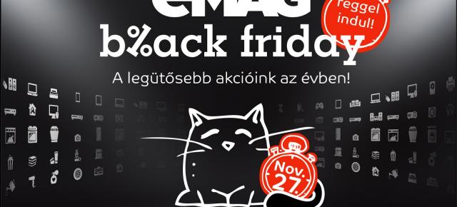 eMAG Ungaria dă startul campaniei de Black Friday; iată și o comparație cu prețurile din România