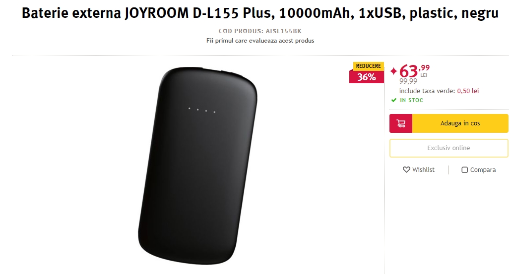 Black Friday 2019, Live Blogging Mobilissimo.ro; Reduceri și oferte eMAG, PC Garage, evoMAG, Cel.ro, Altex și alții.. - imaginea 173