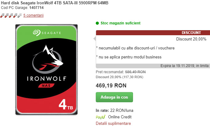 Black Friday 2019, Live Blogging Mobilissimo.ro; Reduceri și oferte eMAG, PC Garage, evoMAG, Cel.ro, Altex și alții.. - imaginea 247